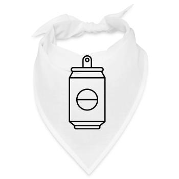 Entchen - Bandana - Weiß - Vorne