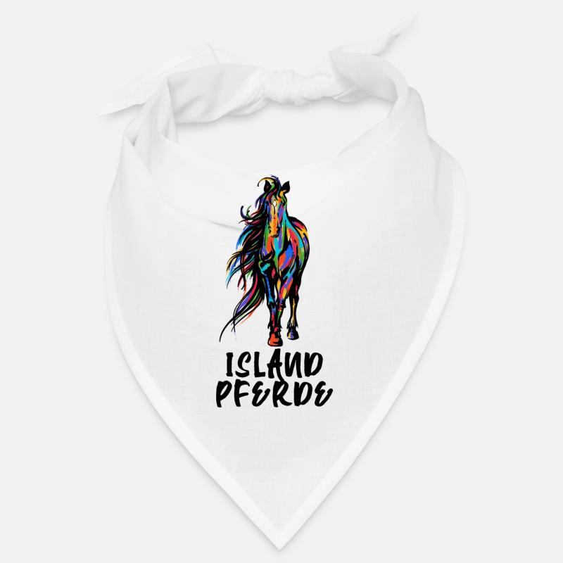 Cool Isländer Pferde Statement Islandpferde Bandana