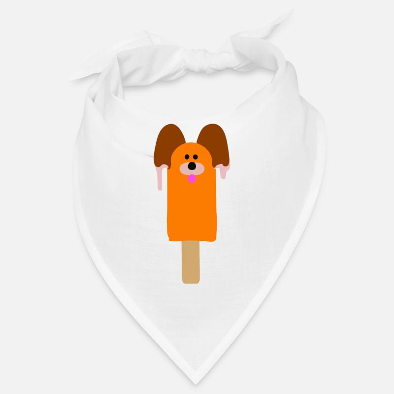 Popsicles visage de chien Bandana