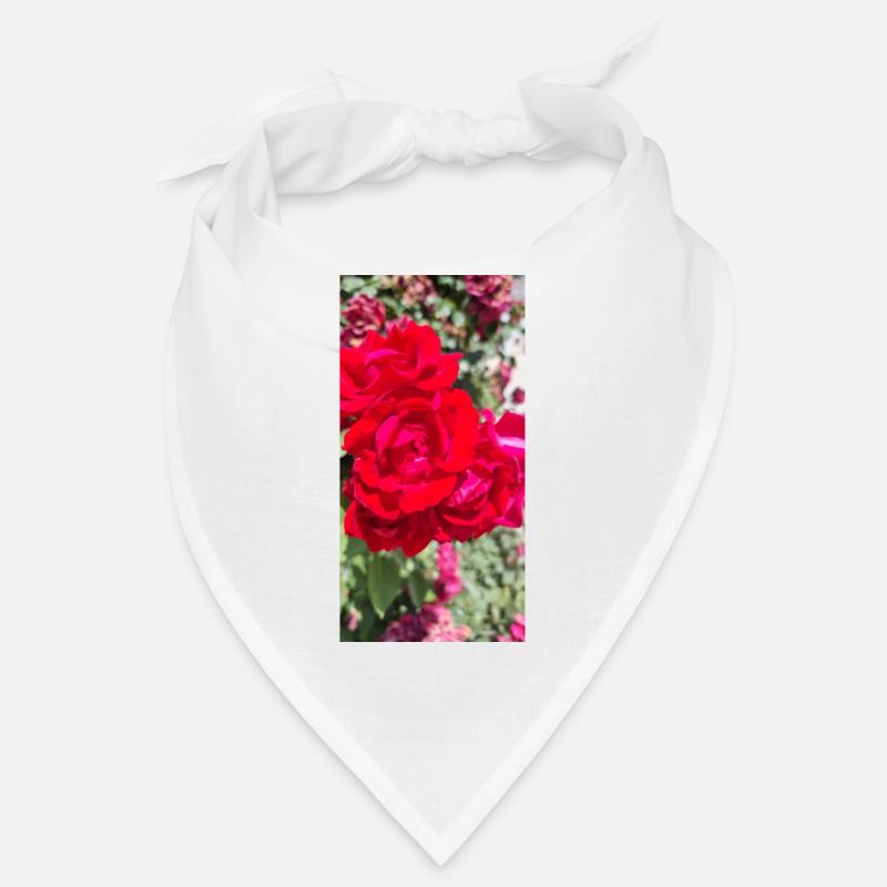 Red Rose Bandana