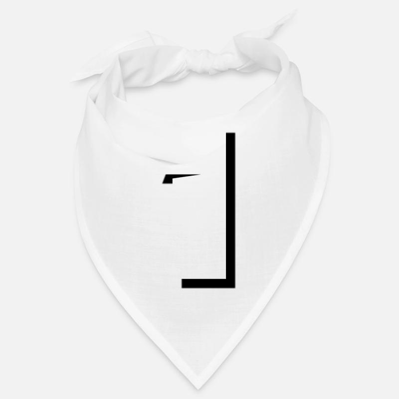 Nummer 1 Nummer 1 Startnummer das Beste alle - Bandana - Weiß