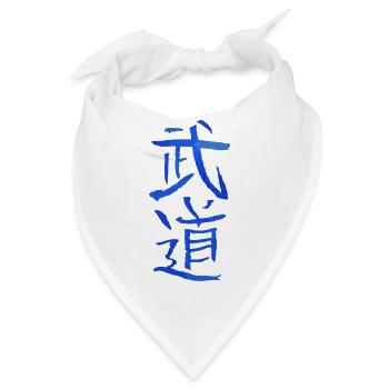 Budo (Japanischer Kampfsport) - Bandana - Weiß - Vorne