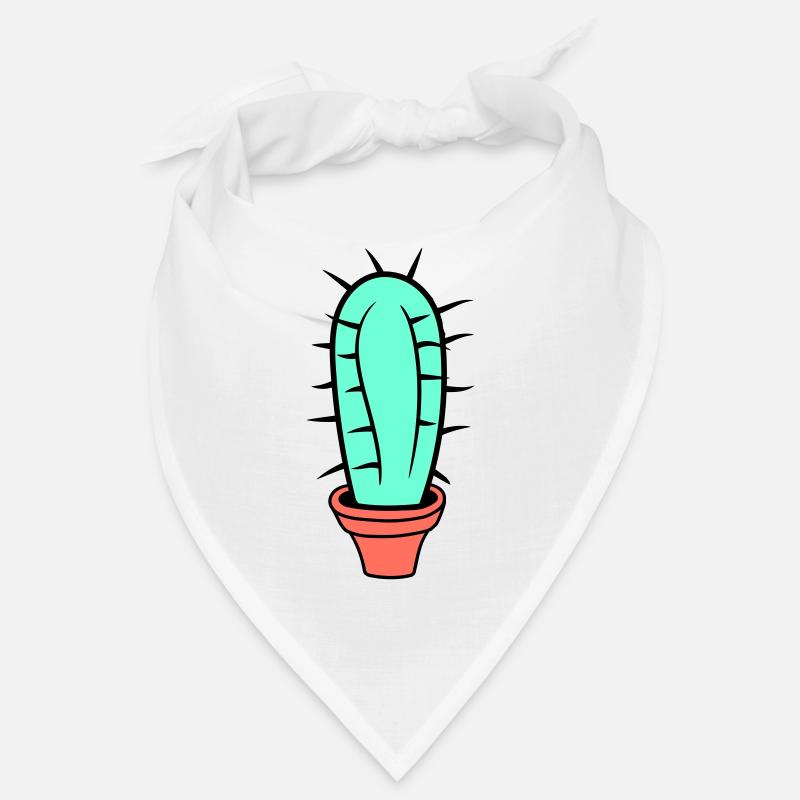 Petit Cactus Épines Désert Cactus Pot de Fleur Bandana