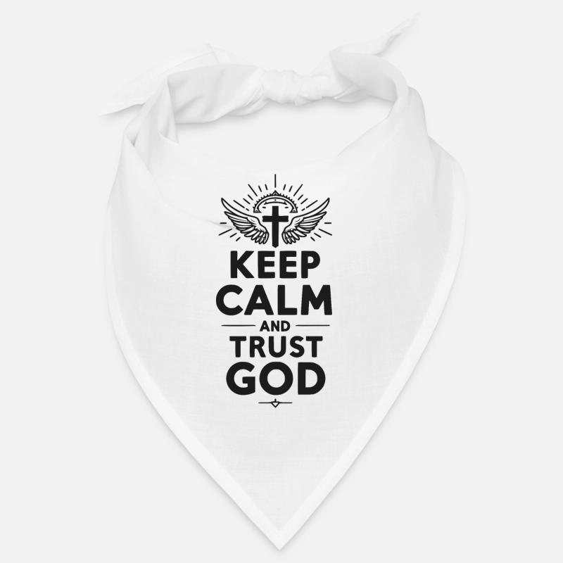 Keep Calm and Trust God Bandana