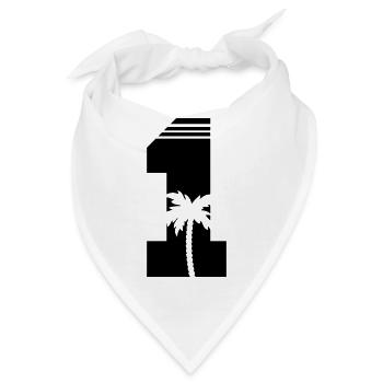 1 - Bandana - Weiß - Vorne