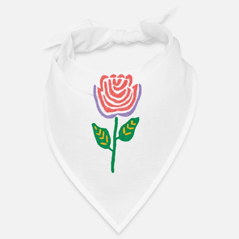Palette folklorice Rose Bloom Bandana
