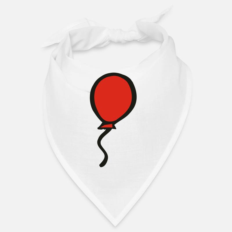 Roter Luftballon Bandana