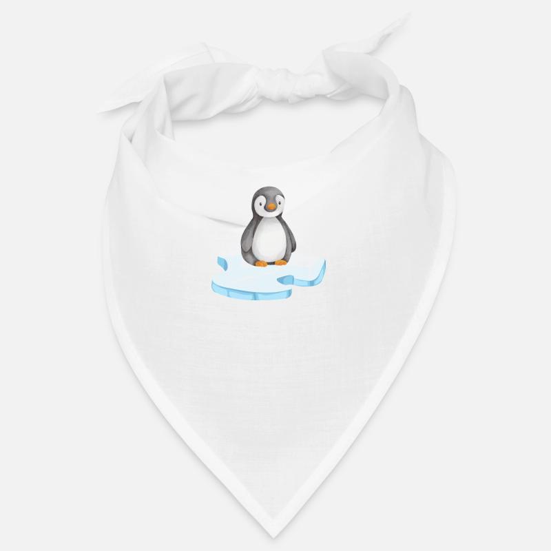Penguin on an ice floe Bandana