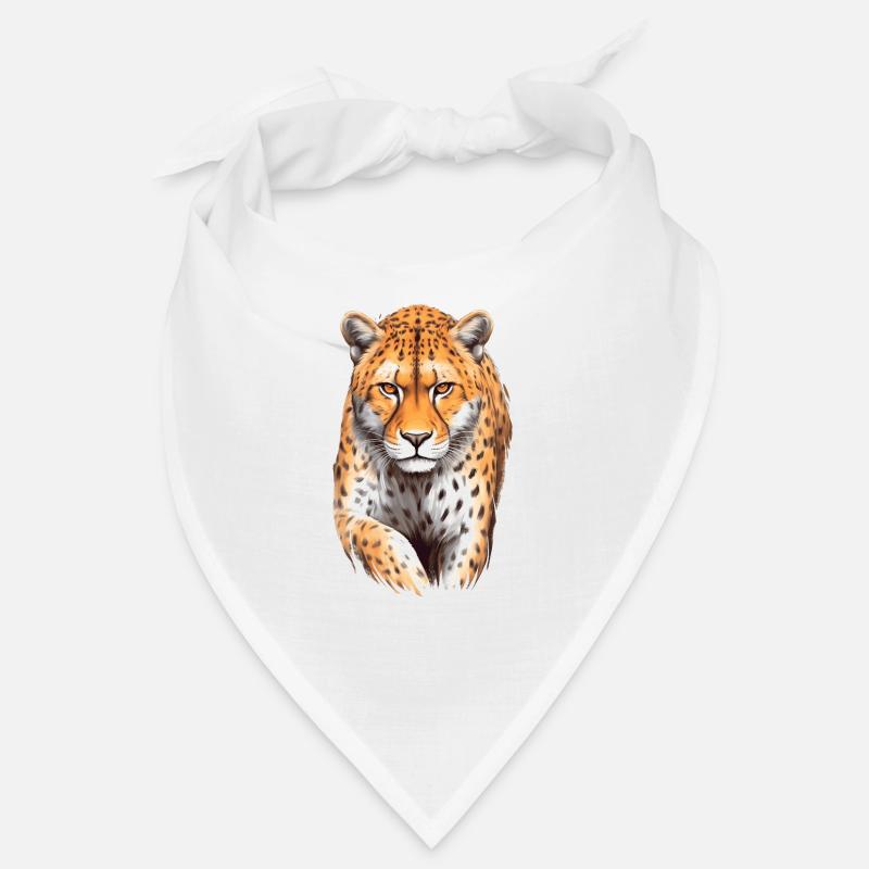 Guépard Gepard - Bandana - blanc