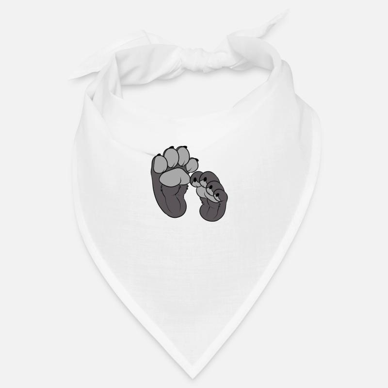 Grey Paws Bandana