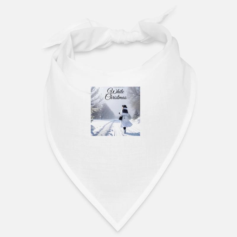 White Chistmas Bandana