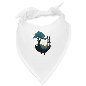 SURREAL - Bandana - Weiß - Vorne