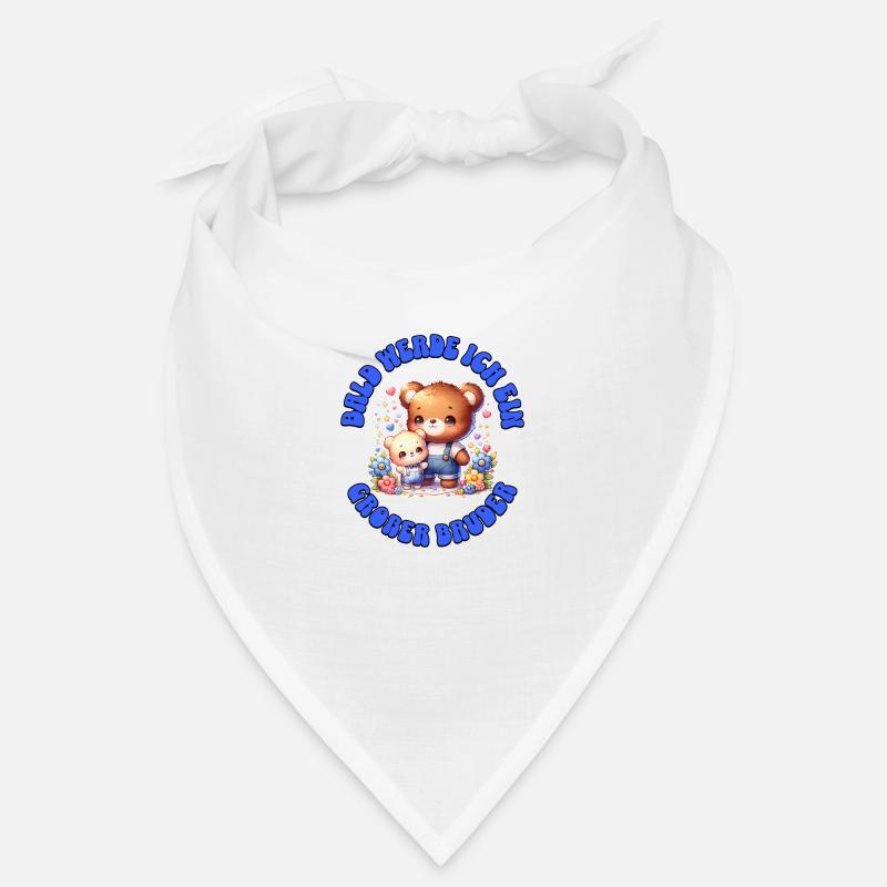 Bald werde ich ein großer Bruder Bandana