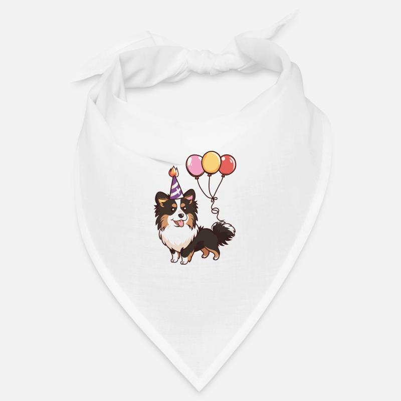 Border Collie Chiens Anniversaire Bébé Bandana