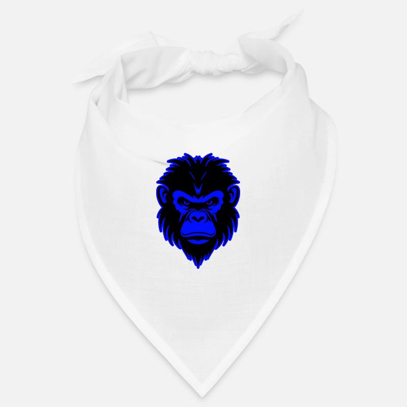 Portrait d’animal de singe Bandana