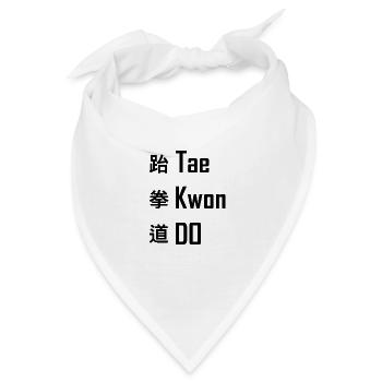 Tae kwon do - Bandana - Weiß - Vorne