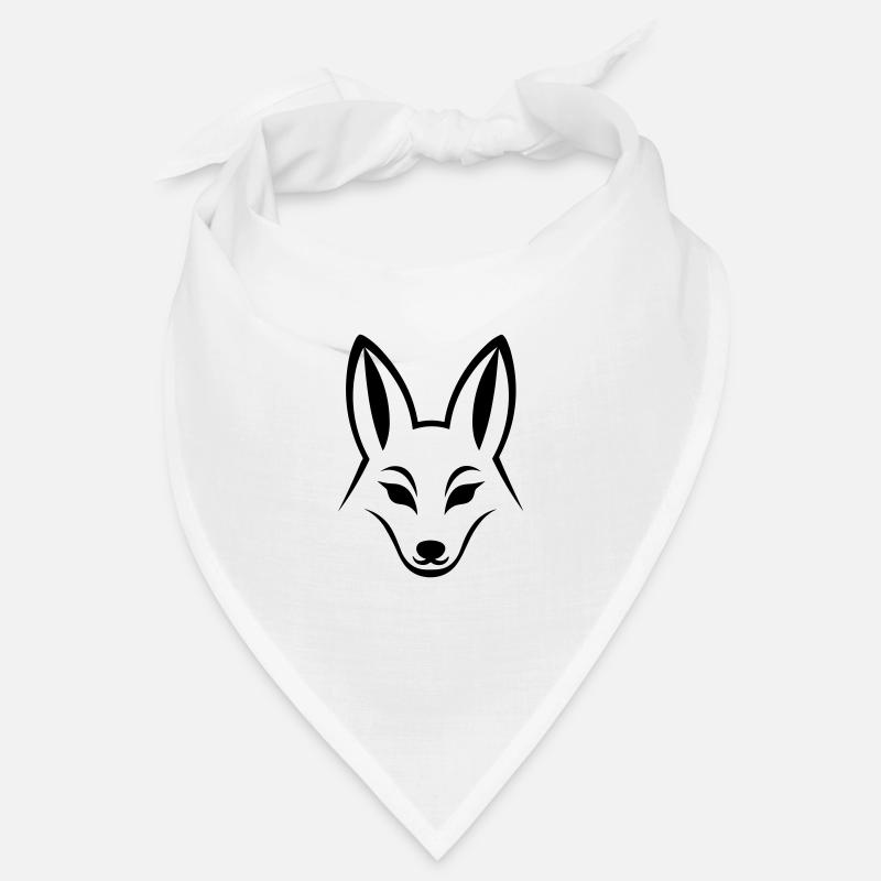 Fuchs - Bandana - Weiß