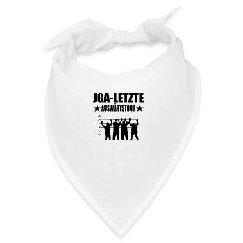 Junggesellenabschied - Bandana - Weiß - Vorne