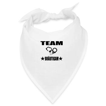 Junggesellenabschied - Bandana - Weiß - Vorne