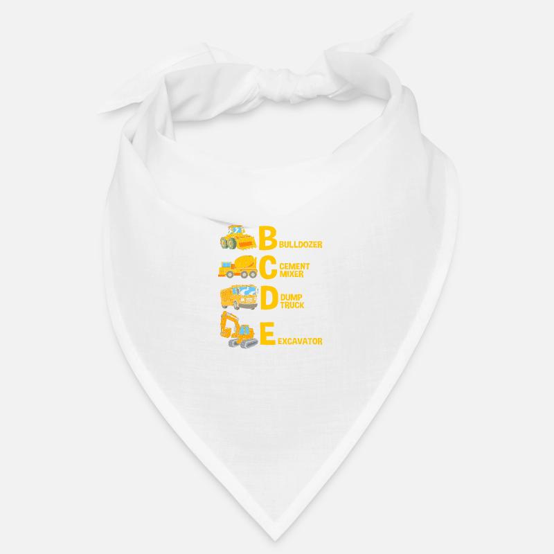 Construction Trailer Construction Site Vehicle Children's Birthday Party Bandana
