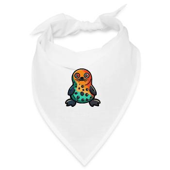 Robbe Tier Halloween Tier - Bandana - Weiß - Vorne