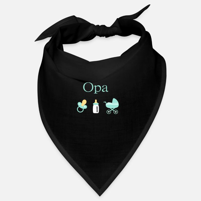 Opa Geburt Junge Vorlage personalisierbar Bandana