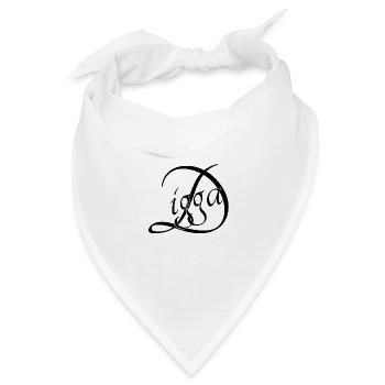 Digga - Bandana - Weiß - Vorne