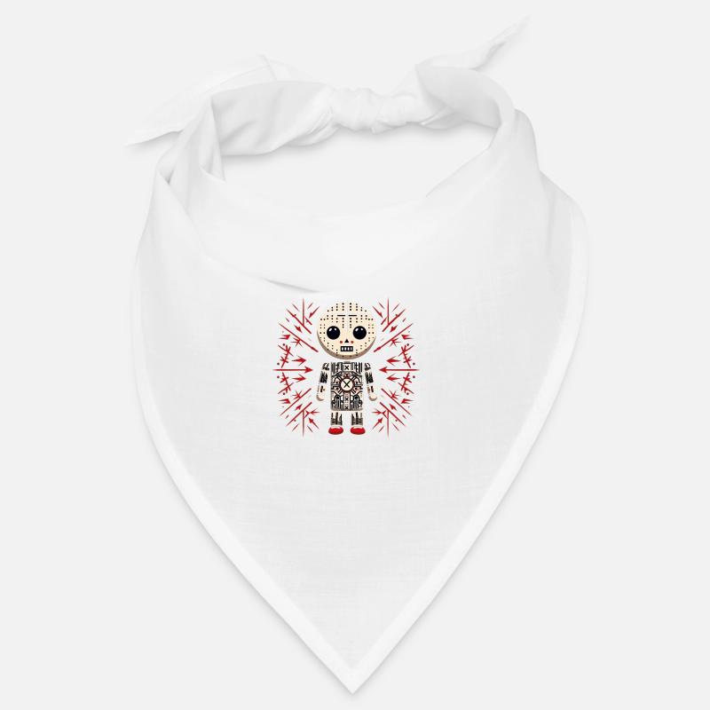 Stilvolle Mode Veränderung mit Voodoo Figur Design Bandana