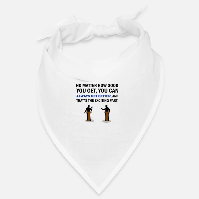 Débat - Bandana - blanc
