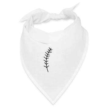 Natur - Bandana - Weiß - Vorne