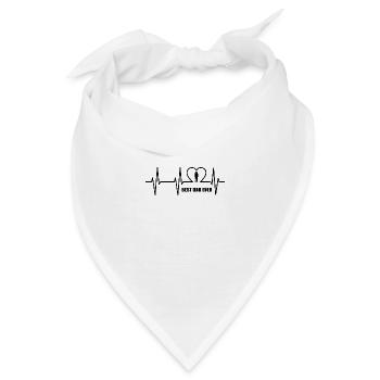 Papa - Bandana - Weiß - Vorne