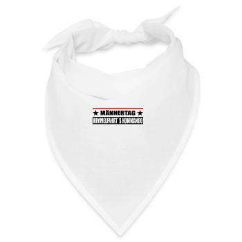 Vatertag - Bandana - Weiß - Vorne