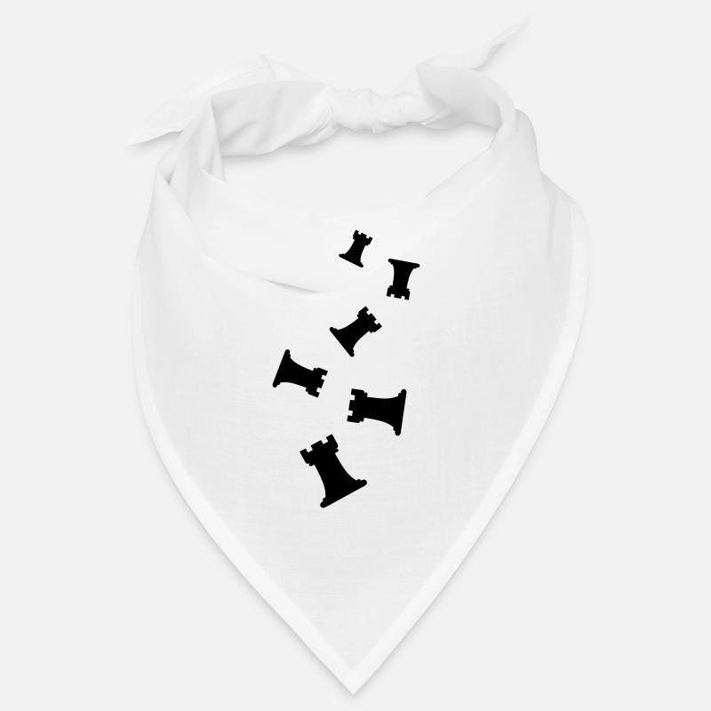 Schachfigur Turm Bandana