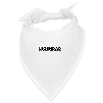 Vatertag - Bandana - Weiß - Vorne