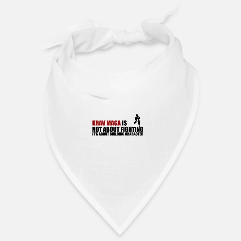 Krav Maga - Bandana - Weiß