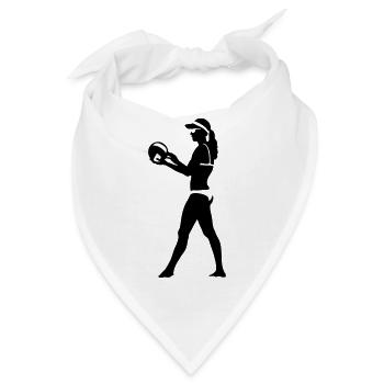 Beachvolleyball - Bandana - Weiß - Vorne