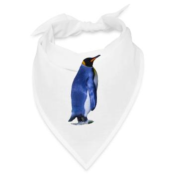 Pinguine sind flugunfähig, aber gute Schwimmer - Bandana - Weiß - Vorne