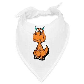 T REX - Bandana - Weiß - Vorne