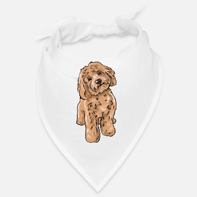 Cockapoo Hund Bandana