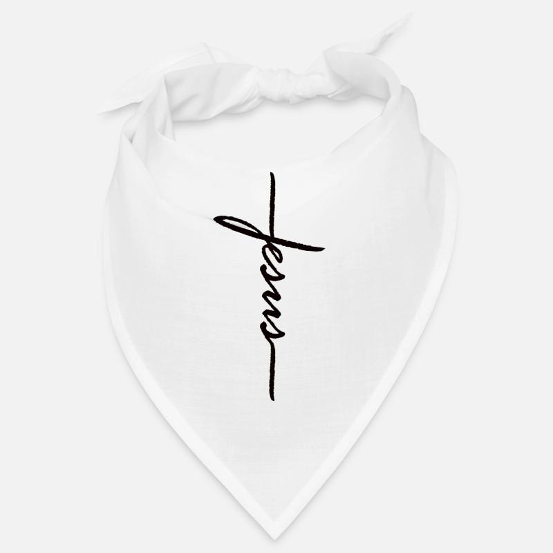 Jesus - Bandana - Weiß