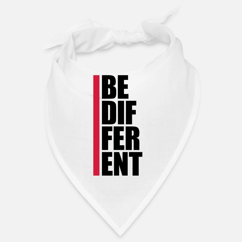 Be different Logo Design Bandana