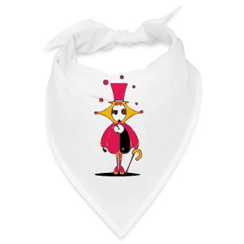Koko das Genie - Bandana - Weiß - Vorne