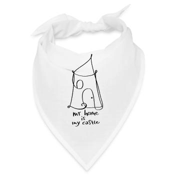 Home - Bandana - Weiß - Vorne