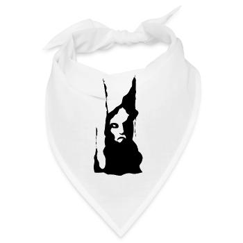 Düsteres Spektrum - Bandana - Weiß - Vorne