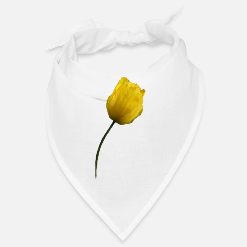 gelber Mohn Klatschmohn Mohnblume Bandana