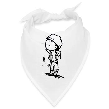 Eric Straßenkunst - Bandana - Weiß - Vorne