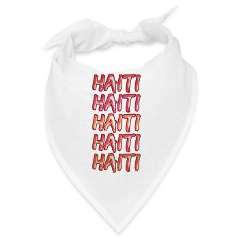 Haiti - Bandana - Weiß - Vorne
