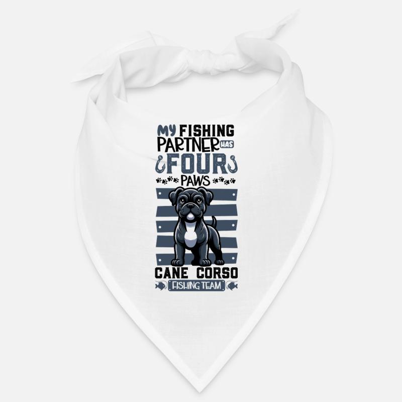 Angeln und Cane Corso Bandana