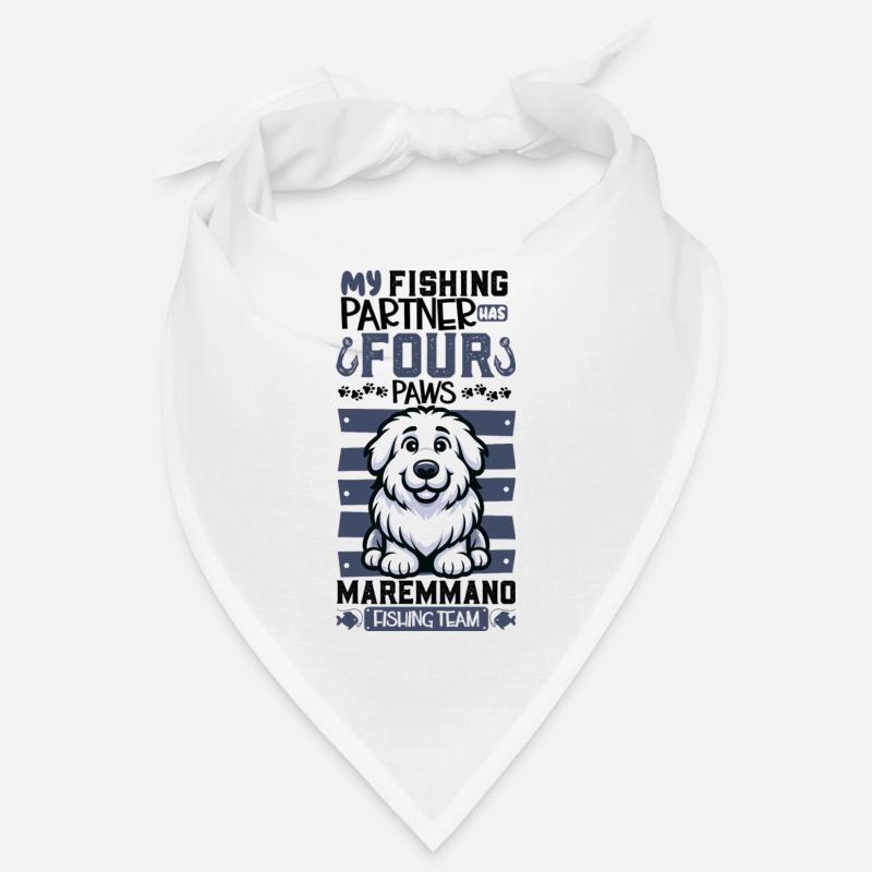 Pêche et Berger Maremme-Abruzzes Bandana
