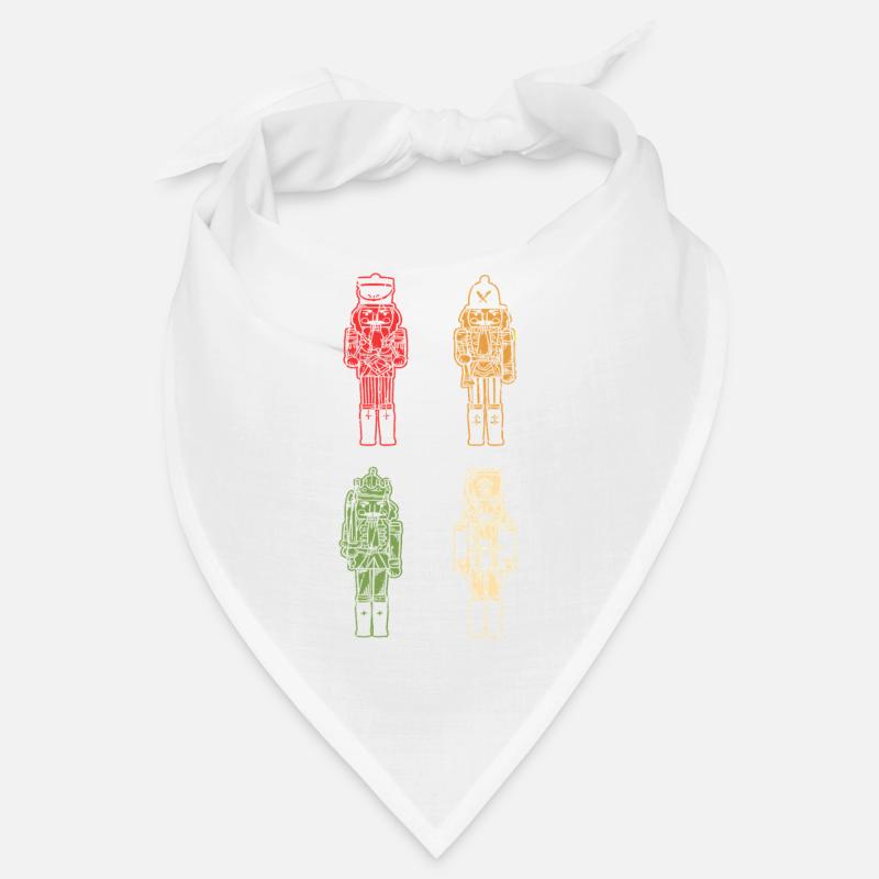 Santa Claus Nutcracker Christmas Bandana